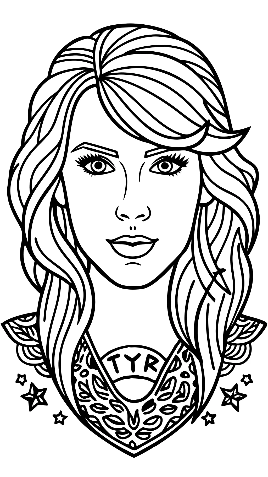 coloriages imprimables gratuits de Taylor Swift